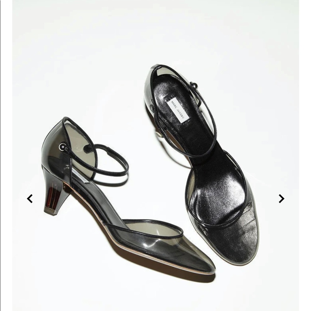 La Garconne Marc Jacob’s transparent Mary Janes